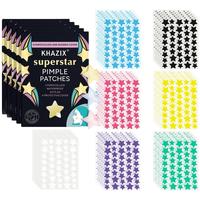 Star Shaped Hydrocolloid Pimple Patches, 1400pcs/set Mixed Color Acne Cover Patches, Skin Care Products for All Skin Types