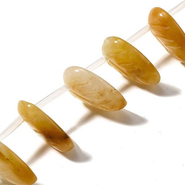 Natural Topaz Jade Beads Strands