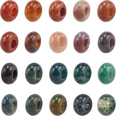 30 Pcs European Beads