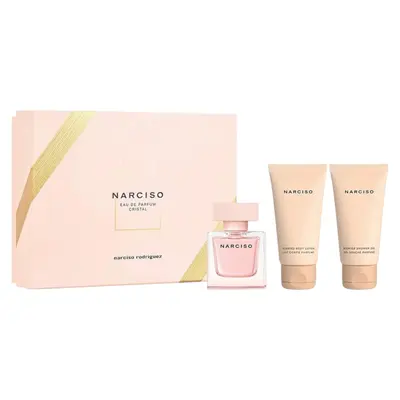 Narciso Rodriguez Narciso Eau de Parfum Cristal Gift Set eau de parfum 50 ml, body lotion 50 ml and shower gel 50 ml - 50ml
