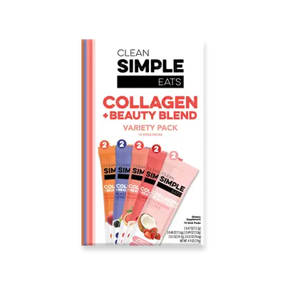 Collagen + Beauty Blend: Variety Pack (10 Single Serving Stick Pack)