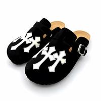 Saint Clogs Gothic Cross Buckle Clogs
