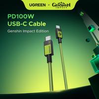 【UGREEN x Genshin Impact】65W 2C1A Fast Charging Charger, 100W USB-C Cable – High-Speed Power Delivery for iPhone 16 Pro...