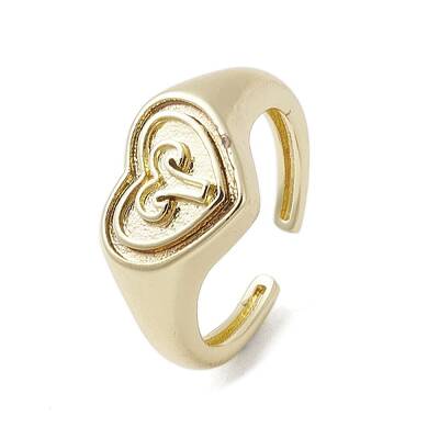 Brass Adjustable Open Rings