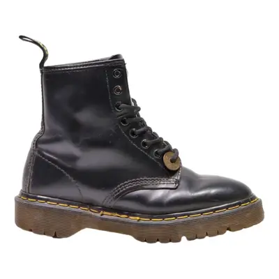 DR MARTENS 1460 Lace-Up Boots Black Leather Womens UK 6