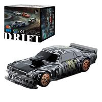 RC Drift Car, 1/43 Full Proportional RC Electric Mini Racing Drift Car Model with Lights Kit, RC Model Cars Gifts (RTR Versio...