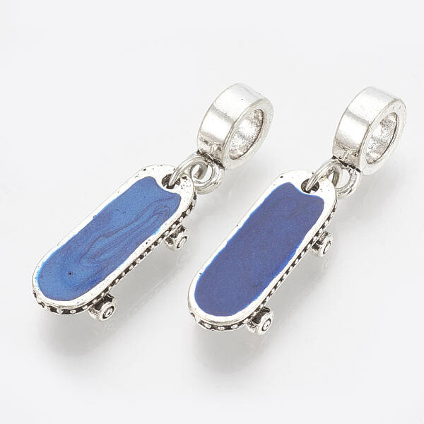 Alloy Enamel European Dangle Charms
