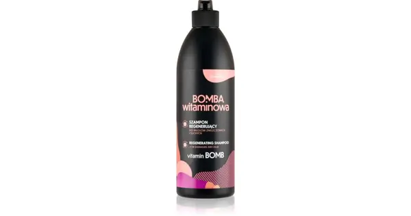 Joanna Vitamin Bomb Regenerating Shampoo for Damaged and Dry Hair 500 ml