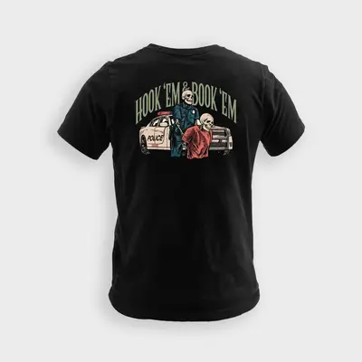 Hook 'Em & Book 'Em - Tee