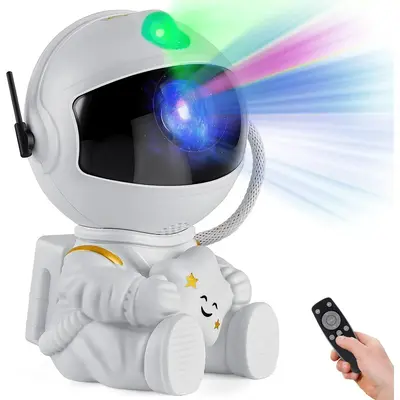 Astronaut Projector,Star Projector Galaxy Light,Night Light for Kids,Light Projector for Bedroom,Starry Nebula Ceilin...