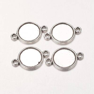 Alloy Cabochon Connector Settings
