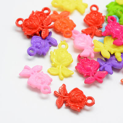 Opaque Acrylic Pendants