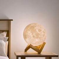 Modern Moon Shaped Night Light, Battery Required Night Lamp, Decorative Night Lights Gadgets for Bedroom Living Room, Indoor ...