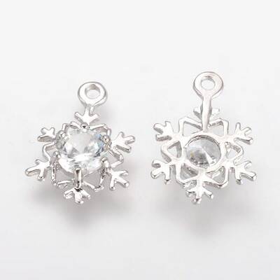 Alloy Cubic Zirconia Pendants