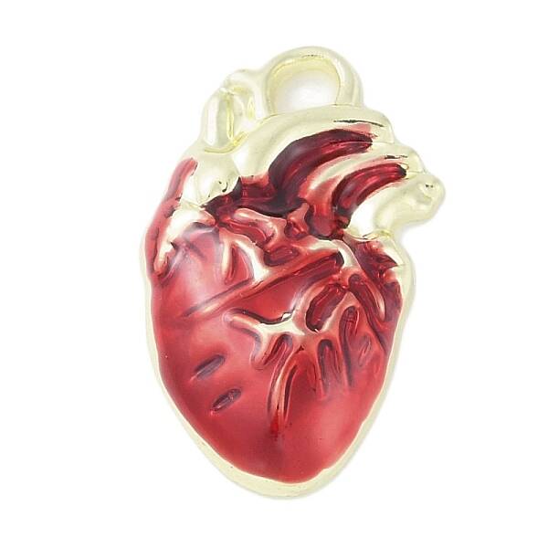 Rack Plating Alloy Enamel Pendants