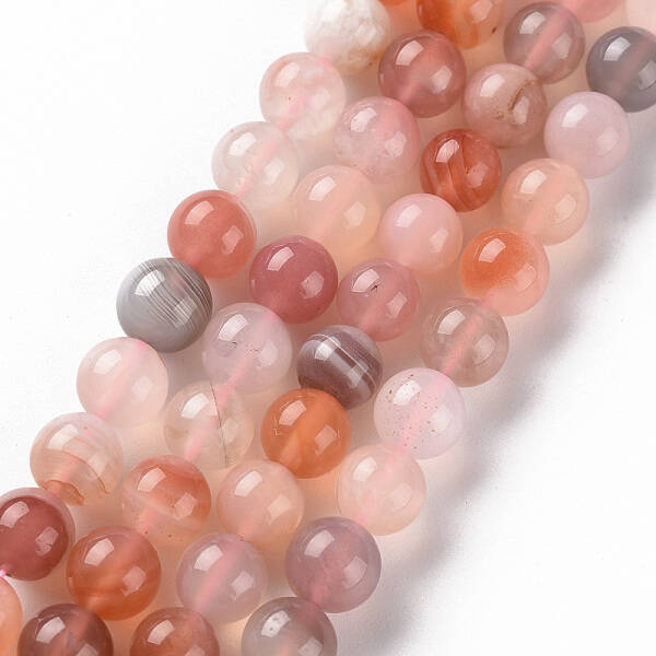 Natural Botswana Agate Beads Strands