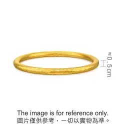 'The Oriental' 999.9 Gold Bangle