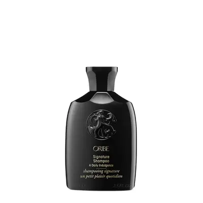 Travel-size Oribe Signature shampoo