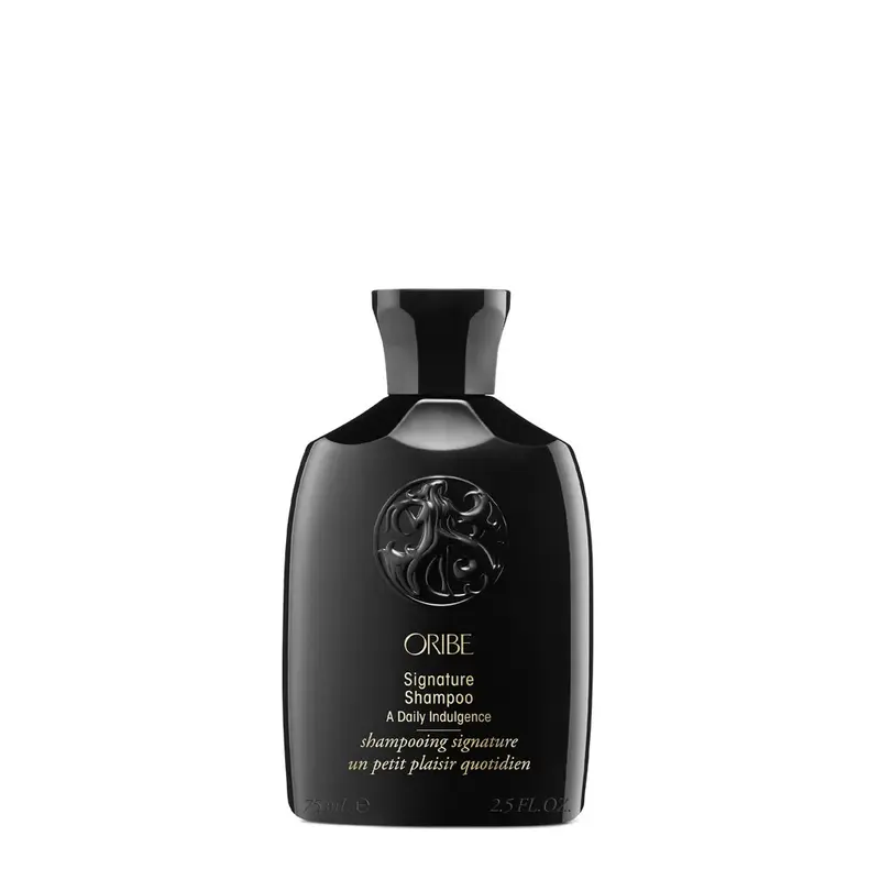 Travel-size Oribe Signature shampoo