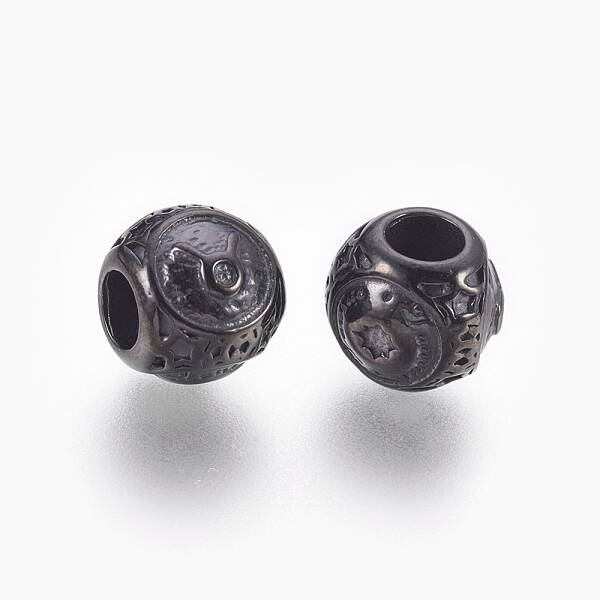 316 Surgical Stainless Steel European Beads