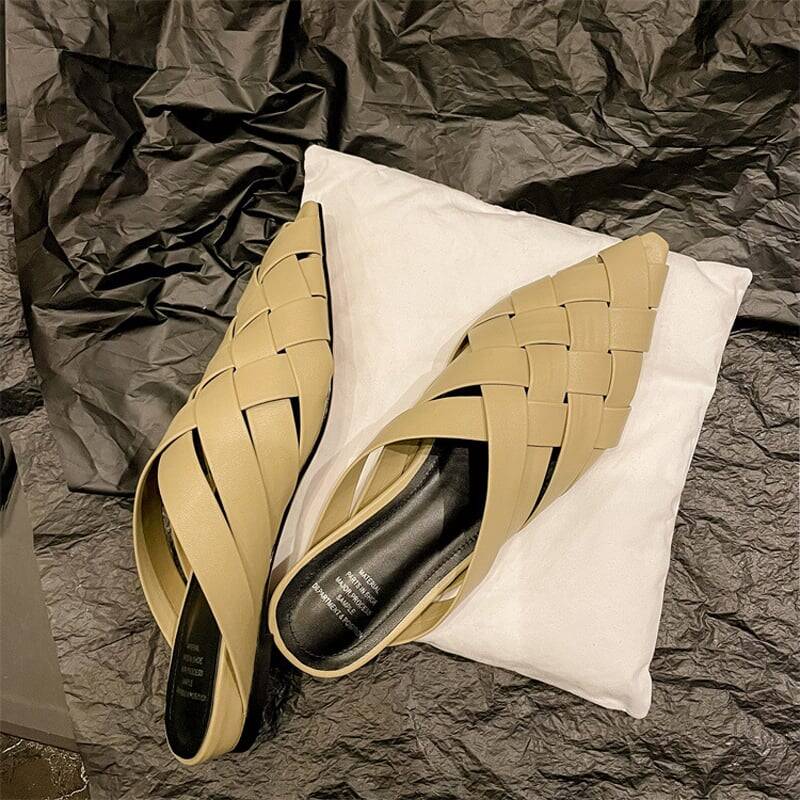 CHIKO Keyanna Peep Toe Wedge Clogs/Mules Shoes