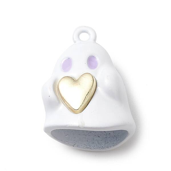 Halloween Spray Painted Alloy Pendants