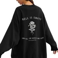 Shakespeare Sweatshirt Goblincore Crewneck Fairy Grunge Goth Sweater Snake Sweatshirt Dark Academia Clothing Light Academia C...