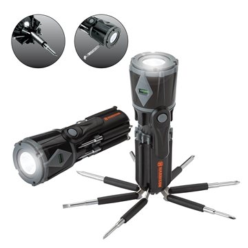 25 Promotional Max-I Screwdriver Set with Flashlights - LED Light ...