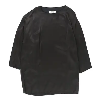 Maison Margiela Midi Dress - Small Black Viscose | Size: small
