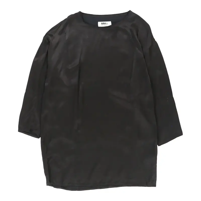 Maison Margiela Midi Dress - Small Black Viscose | Size: small