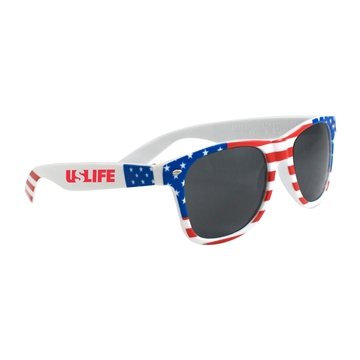 150 Customized USA Patriotic Miami Sunglasses - UV400 Protection