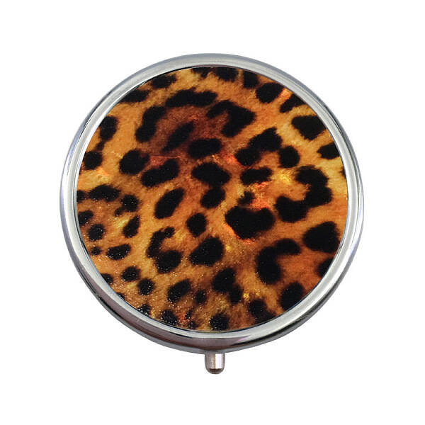 Portable Stainless Steel Pill Box
