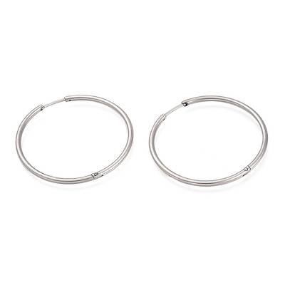 Non-Tarnish 304 Stainless Steel Huggie Hoop Earrings