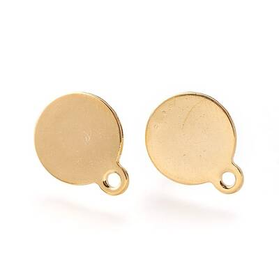 304 Stainless Steel Stud Earring Findings