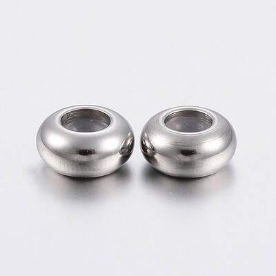 202 Stainless Steel Beads