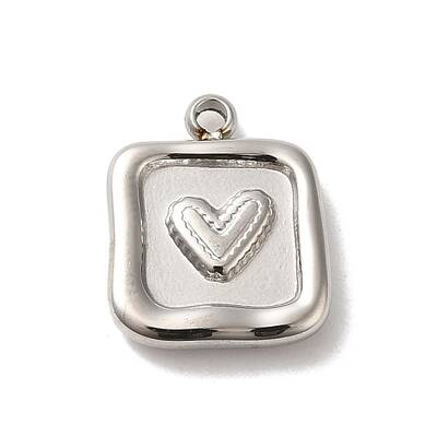 Non-Tarnish 304 Stainless Steel Charms