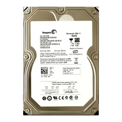 GP218 Dell 750GB 7200RPM SATA 3Gb/s 16MB Cache 3.5-Inch Hard Drive