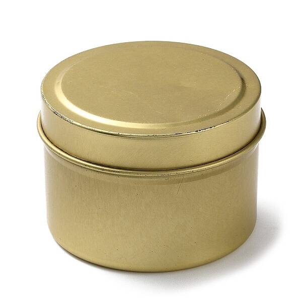 (Defective Closeout Sale: Scratched) Round Iron Tin Cans