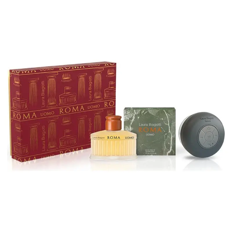 Laura Biagiotti Roma Man Gift Set With 125Ml Edt