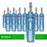 For Pen M8S A8S A9 A11 Replacement Cartridges - 16 /36 Pins (10 Pcs)
