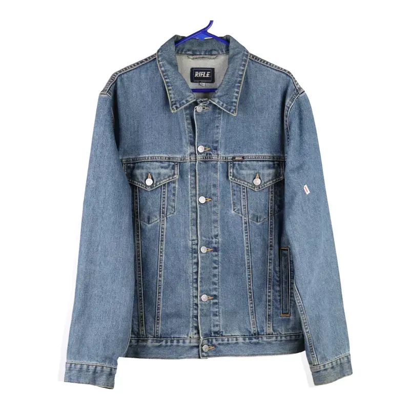 Rifle Denim Jacket - XL Blue Cotton