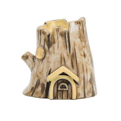 Artificial Tree House Resin Display Decorations