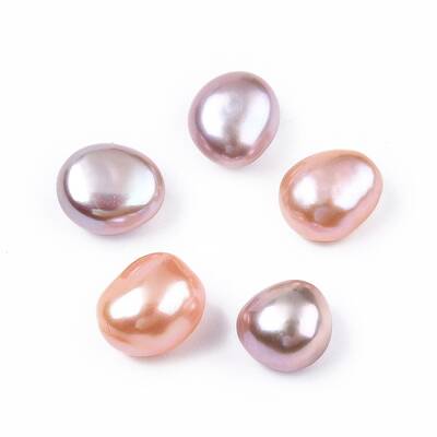 Natural Baroque Keshi Pearl Beads