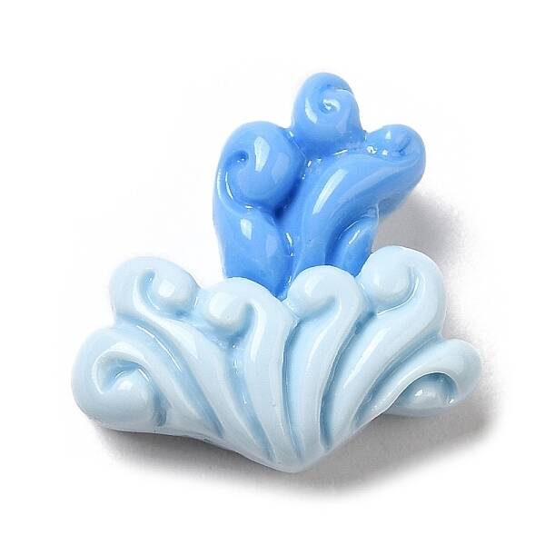 Ocean Theme Opaque Resin Cabochons