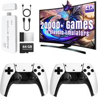 M15 Wireless Retro Game Console - Retro Play Game Stick,Nostalgia Stick Game,Emulators,4K HDMI Output,Plug and Play Video Gam...