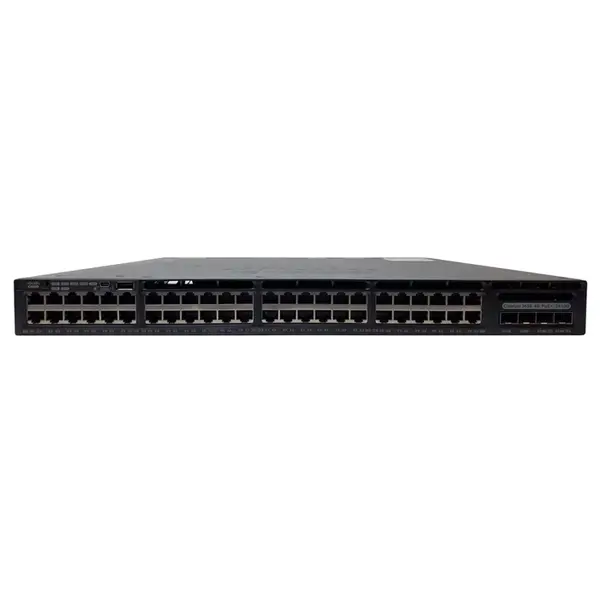 WS-C3650-48FD-L Cisco C3650-48FD 48-Port + 2-Port SFP+ Layer 3 Switch