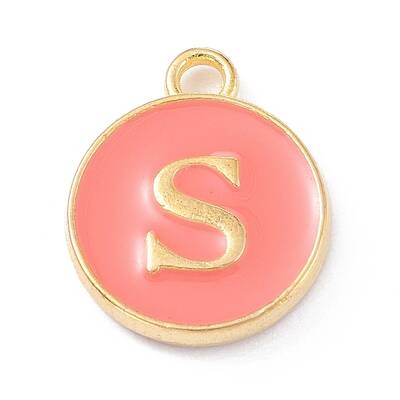 Golden Plated Alloy Enamel Charms