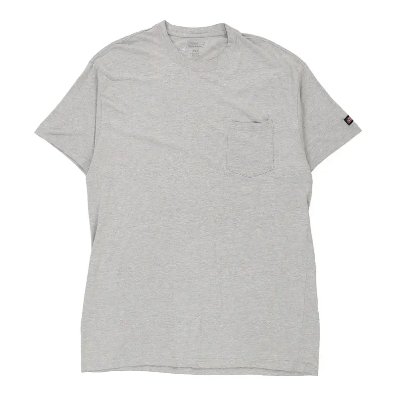 Dickies Tall T-Shirt - XL Grey Cotton