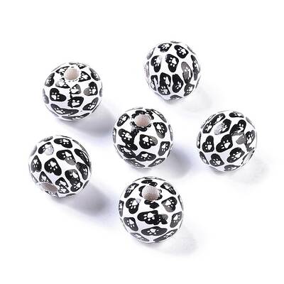 Printed Wood Beads