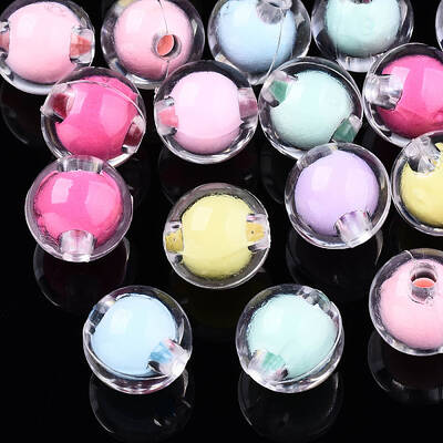 Transparent Acrylic Beads